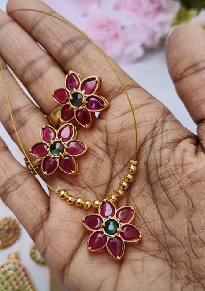 Premium Artificial Traditional Jewelry Collection: Ethnic Necklace & Earring Sets Image 2