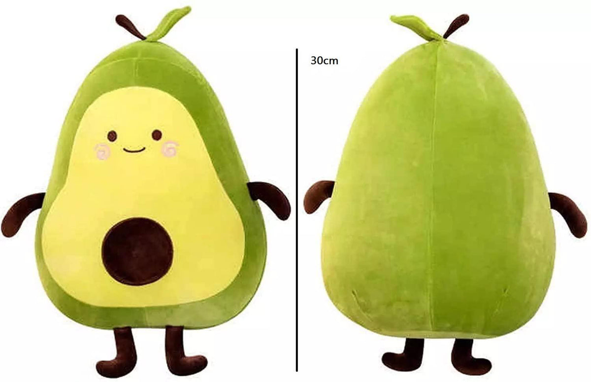 Cute Avocado Teddy Bear Plush Pillow Lovable Huggable Toy Birthday Gifts Image 2