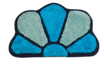 Microfiber Anti-Slip Doormat for Home & Bathroom Entrance Multicolor Semi Circle Mat (2x3 Feet) Image 3