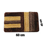 Polyester Anti-Slip Doormat for Home & Bathroom Entrance Multicolor Rectangular Mat (40x60 cm) Image 2