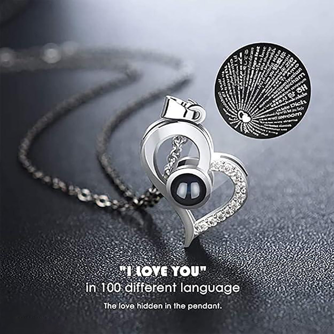 Necklace With Rose Gift Box Bag Wish Card For Friend Wedding Gift Anniversary Birthday Gift Valentines Day Gift Image 3