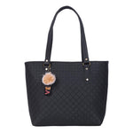 Handbag For Women And Girls Stylish Black PU Leather Bag Image 1