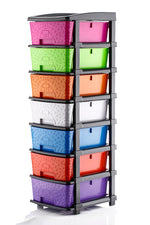 7 XL Plastic Modular Drawer System For Home Office Hospital Parlor School Doctors Home And Kids Multiston Image 2