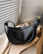 Handbag For Women And Girls Stylish Black Faux Leather/Leatherette Bag Image 3