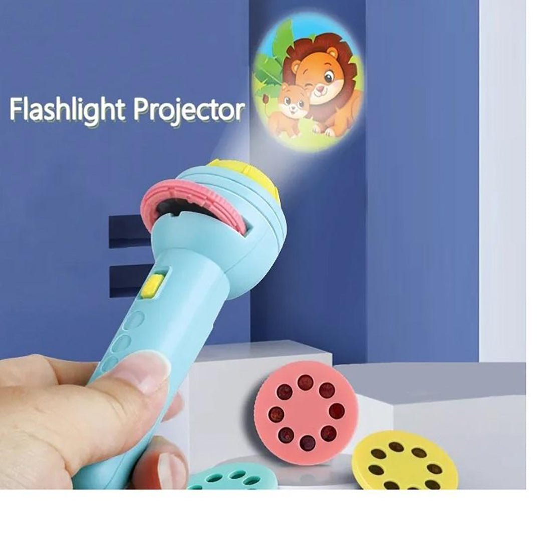 Projector Flashlight Torch Kids Projection Light Toy Night Light Best Gift For Kids Image 2
