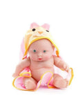 Rubber Natural Looking Baby Toy For Kids With Towel And Movable Hands And Legs Image 1