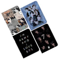 A5 Handy Bts Diary Notebook Unique Stationery Items Easy To Carry Unruled Plain Cute Set Of 4 For Writing Notes Notebooks Journal Diary Image 1