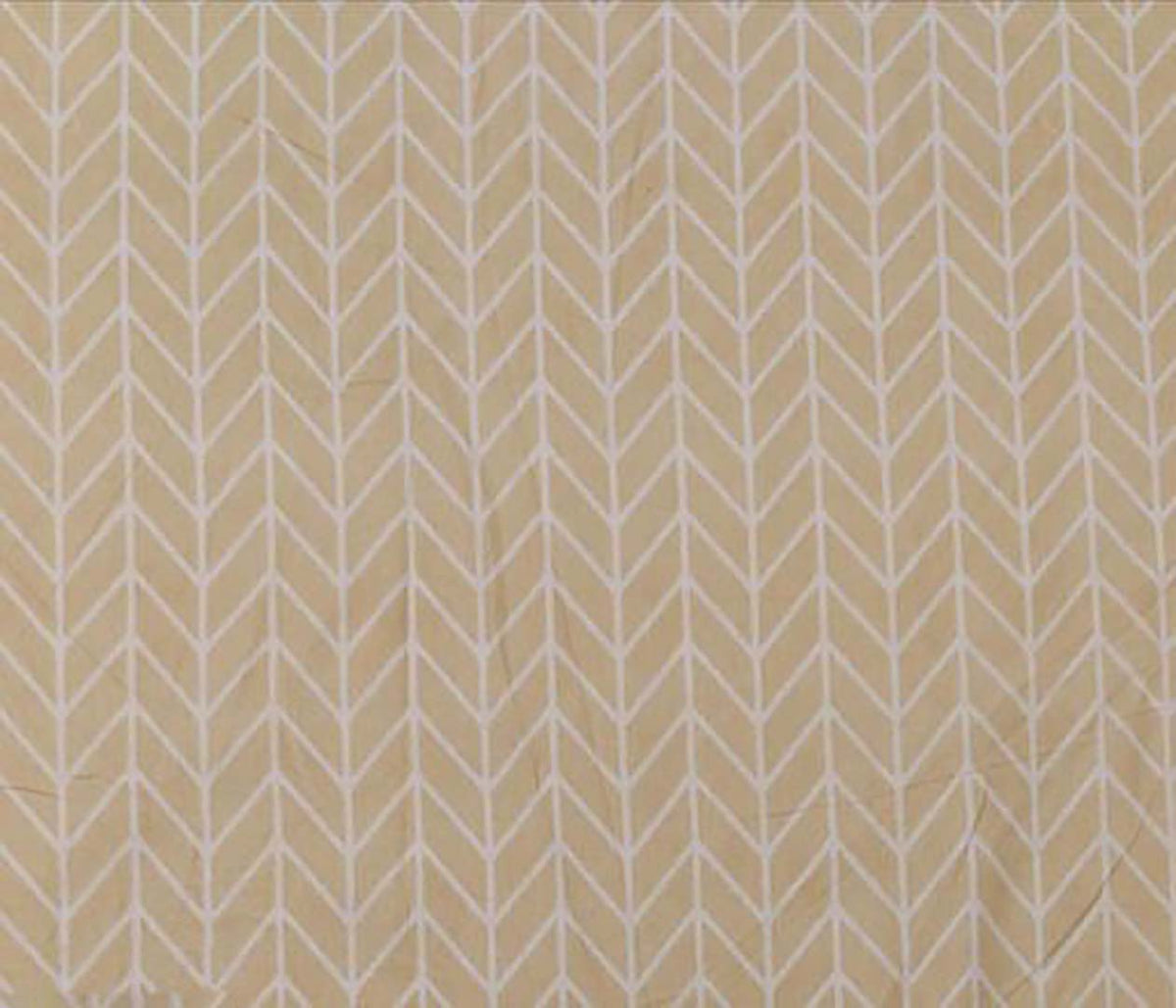 Microfiber (90x100 Inch) Double Size Bedsheet With 2 Pillow Cover in Beige Color Image 2