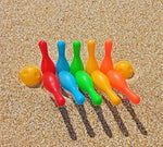 Bowling Pin Set Engaging Indoor Outdoor Learning Game Plastic Bowling Playset 12 Pieces Image 4