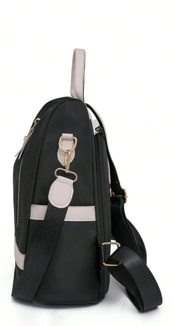 Handbag For Women And Girls Stylish Black PU Leather Bag Image 2