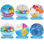 Go Go Fishing Game Toy Set Rotating Boards Pools Premium Version Fishing Set Quiet Play Option For Parents For Toddlers And Kids Image 4