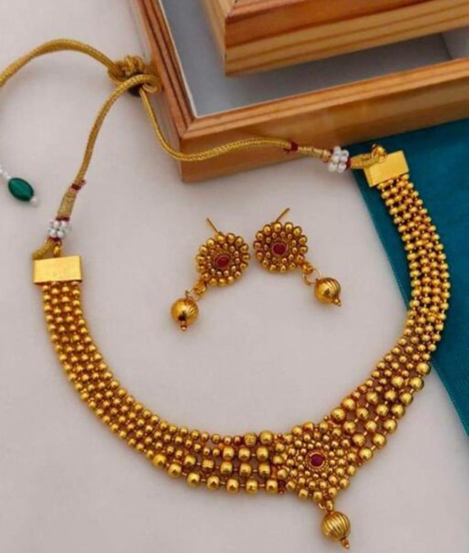 Premium Artificial Traditional Jewelry Collection: Ethnic Necklace & Earring Sets Image 2