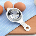 Stainless Steel Egg Yolk Separator Professional Tool For Baking Cake Egg Custards Mayonnaise Image 1