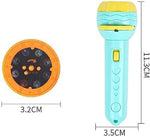 Patterns Mini Projector Torch Toy Slide Flashlight Projector Torch For Kids Before Going To Bed Best Education Learning Gift For Kids Image 2