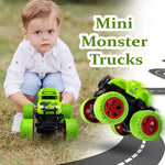 Onster Car Truck Toy Friction Powered Car Toy For Kids Set Of 4 Multicolor Image 3