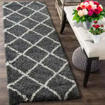 Microfiber Anti-Slip Doormat for Home & Bathroom Entrance Grey Rectangular Mat (2x5 Feet) Image 1