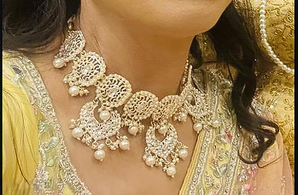 Premium Artificial Traditional Jewelry Collection: Ethnic Necklace & Earring Sets Image 2