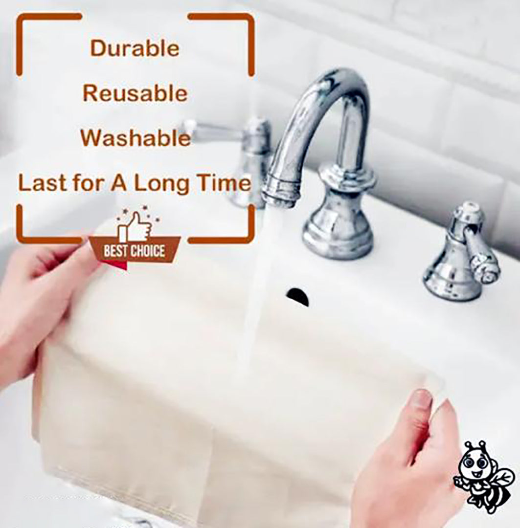 6 Pcs Set 9X12 Cotton Yogurt Strainer Cheese Cloth Bag Nut Milk Bags Image 3