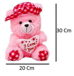 Combo Of Soft Red & Pink Teddy Stuffed Toy Image 4