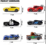 Diecast Metal Toy Car Play Set For Kids Best Gifts Toys For Kids Boys Multicolor Pack Of 6Toys Car Set Image 3
