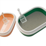 Open Cat Dog Litter Tray Box Image 4