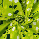 Cotton (90x100 Inch) Double Size Bedsheet With 2 Pillow Cover in Green Color Image 4