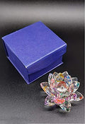 Exclusive Vastu Feng Shui Transparent Crystal Lotus For Positive Energy Gift Item And Good Luck Brings Prosperity Success Image 1