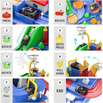 Adventure Car Toys City Rescue Preschool Educational Race Tracks For Kids Multicolor Image 4