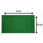 Artificial Grass Anti-Slip Doormat for Home & Bathroom Entrance Green Rectangular Mat (37x57 cm) Image 4