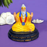 Premanand Ji Maharaj For Home Temple Decor Radha Radha Murtibaba Ji Ki Murti Premanand Baba Ji Statue For Gifts 10Cm Image 3