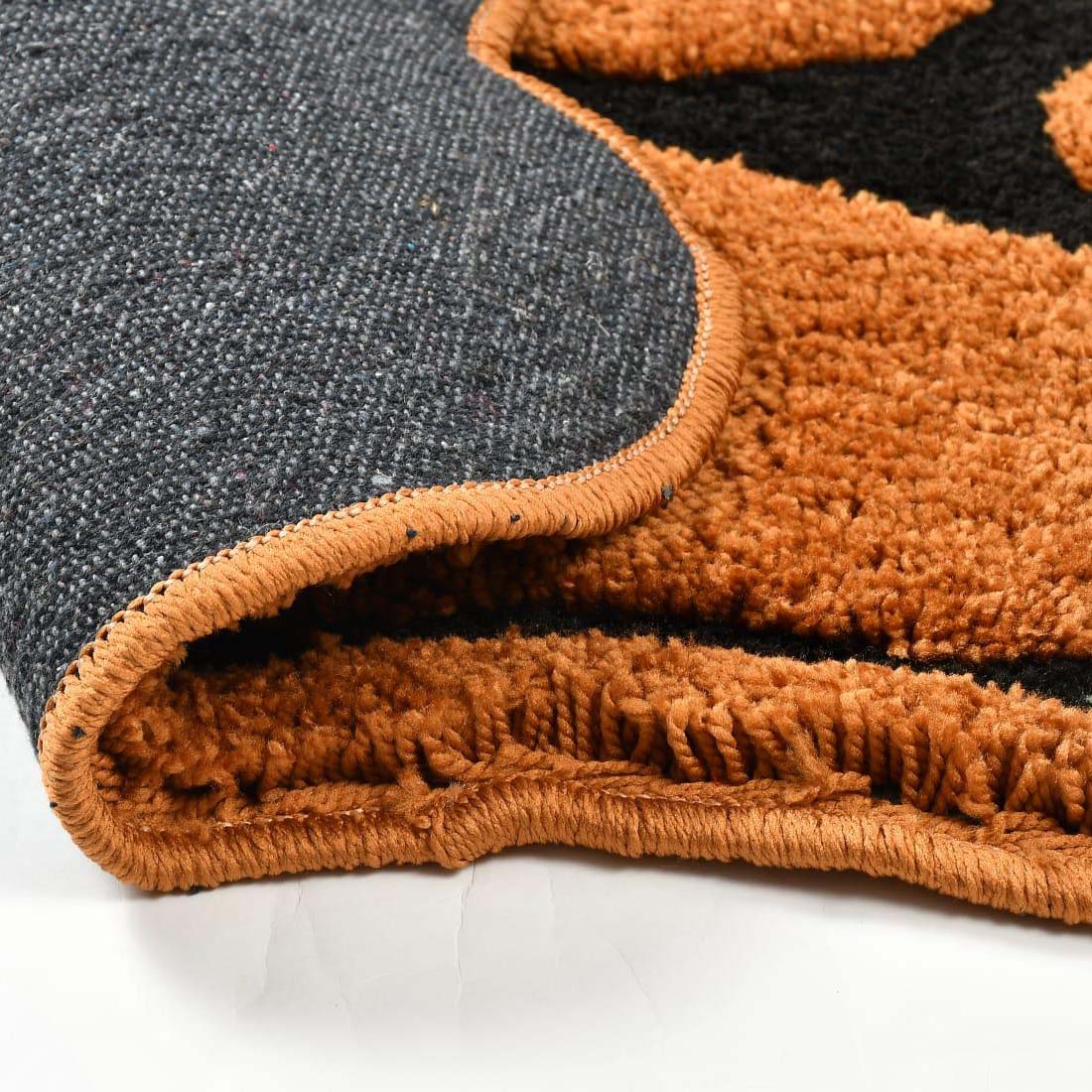 Microfiber Anti-Slip Doormat for Home & Bathroom Entrance Grey Pet Feet Mat (50x80 cm) Image 3