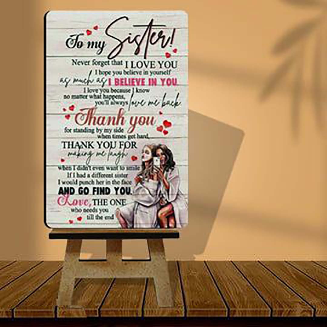 Lovely Gift For Sister Giftforhusband Giftforwife Sitaram Giftfordaughter Giftformotherday Christmasgift Anniversarygift Birthdaygift Fridgemagnet Image 2