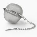 Kitchen Mesh Tea Ball 1 Pc Chai Filter With Hook Chain Image 1