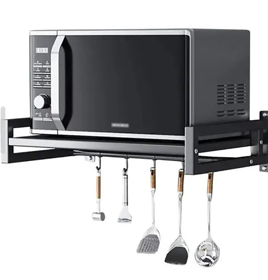 Microwave Stand Wall Mount Otg And Oven Stand Black Image 2