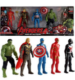 Super Hero Kids Toy Set Of 5 Super Hero Action Figure For Boys Image 1