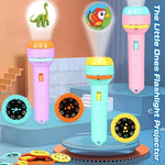 Projector Flashlight Torch Kids Projection Light Toy Education Learning Night Best Gift For Kids Image 2