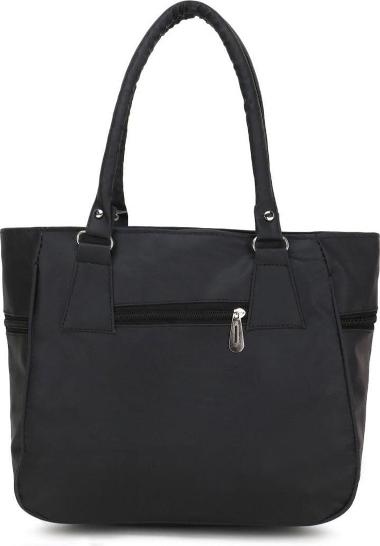Handbag For Women And Girls Stylish Black PU Leather Bag Image 2