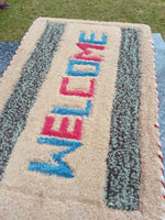 Cotton Anti-Slip Doormat for Home & Bathroom Entrance Multicolor Rectangular Mat (15x24 Inch) Image 2