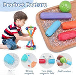 25 Pc Magnetic Blocks For Kids Engaging Magnet Toys Building Sticks Stem Educational Construction Creative Activity Mind Game Image 2