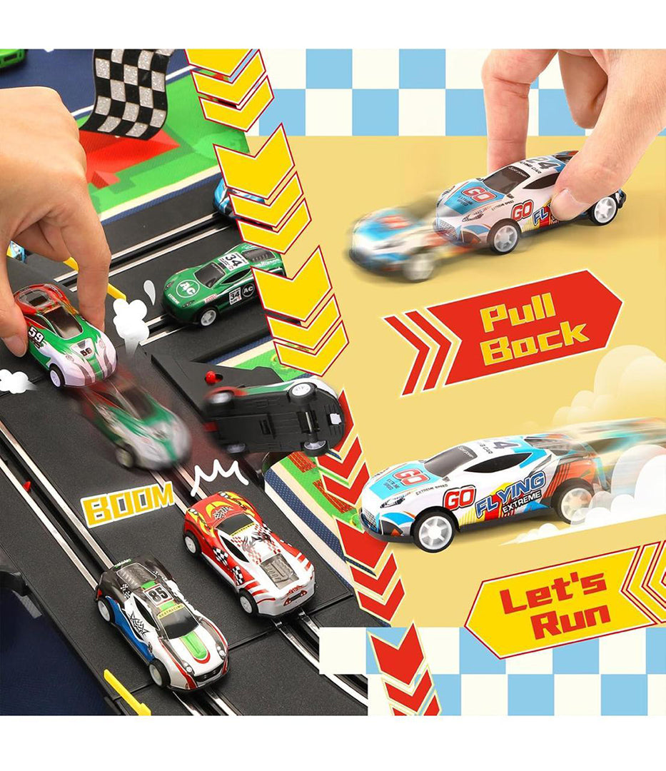 06Pcs Pull Back Race Cars Toys Vehicles Gift Set 3 Inch Friction Powered Mini Metal Alloy Toy Toddler Birthday Gift Image 3
