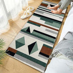 Cotton Anti-Slip Doormat for Home & Bathroom Entrance Multicolor Rectangular Mat (2x5 Feet) Image 4