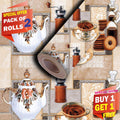 Wallpaper Self Adhesive Water Proof Wallpaper For Kitchen Room wall restaurants 42X152 Cm Pack Of 2 Roll Image 1