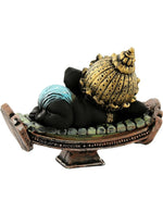 Day Creation Resin Ganesha Statue Murti For Festival Office Home Decor Living Room Decoration Items For Home Living Room Pooja Room Table Gift 16 Cm X 11 Cm Multi Colour Image 2