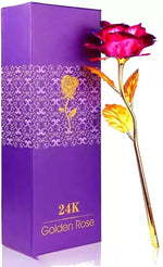 Love Greeting Card With Artificial Pink Rose Image 2