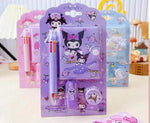 Kuromi Themed Stationery Set For Kids Cute Cartoon School Kit Image 2