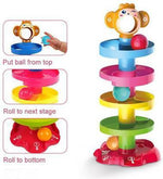 Roll Boll Toystacking Toy With 3 Balls And Stacks Rolling Ball Image 3