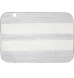 Microfiber Anti-Slip Doormat for Home & Bathroom Entrance Sky Blue Rectangular Mat (33x53 cm) 2 Pcs Image 2