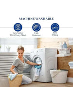 Cotton (78x72 Inch) Double Size Bedsheet With 2 Pillow Cover in white Color Image 4