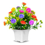 Artificial Flowers Plants For Home Office Kitchen Decoration And Gifts Combo Pack Image 3