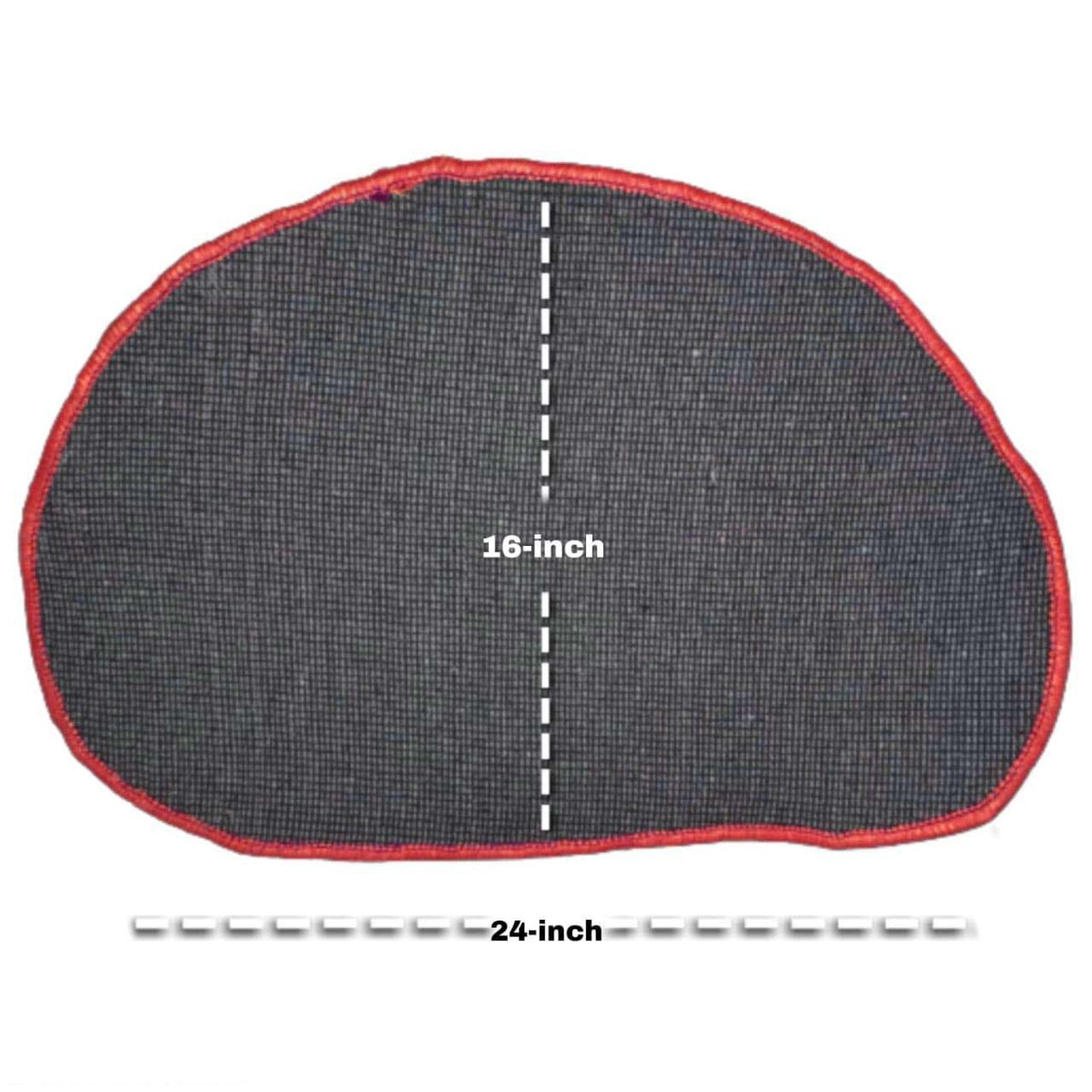Microfiber Anti-Slip Doormat for Home & Bathroom Entrance Red Strawberry Mat (40x60 cm) Image 2